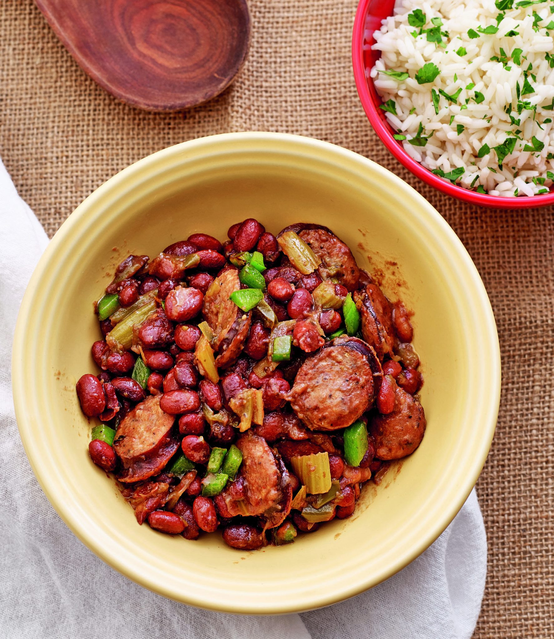 Red Beans And Rice With Sausage
 Mini Red Beans & Rice with Andouille Sausage Instant