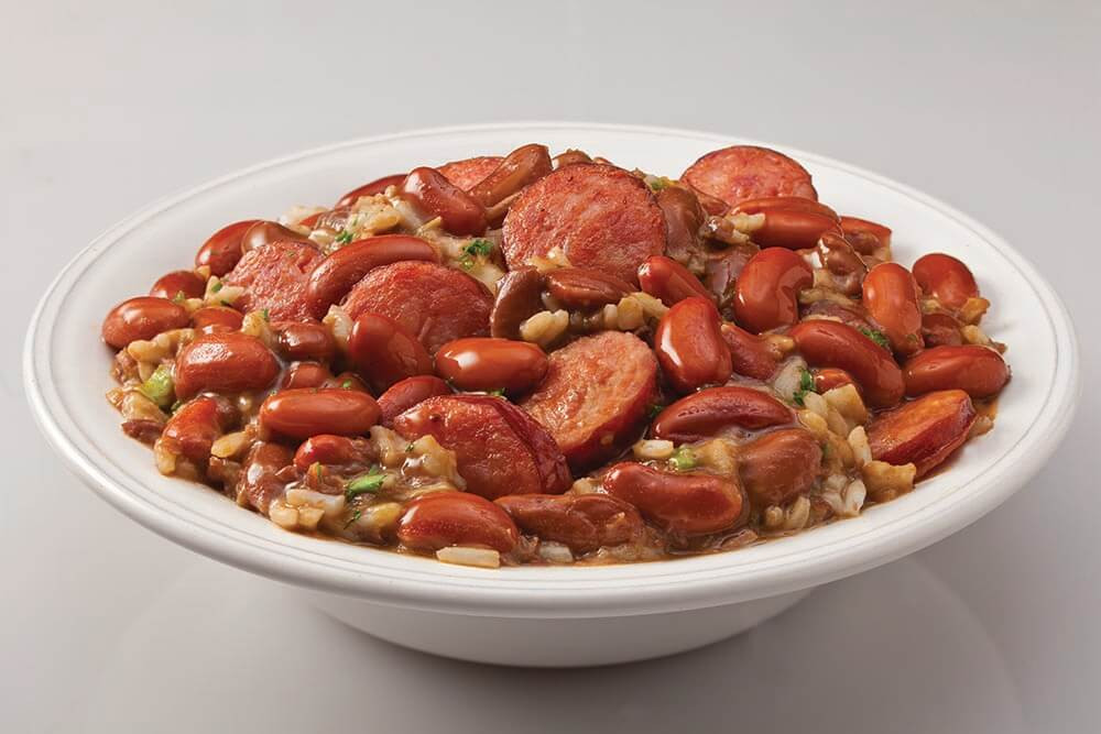 Red Beans And Rice With Sausage
 Red Beans & Rice with Sausage Big Easy Foods