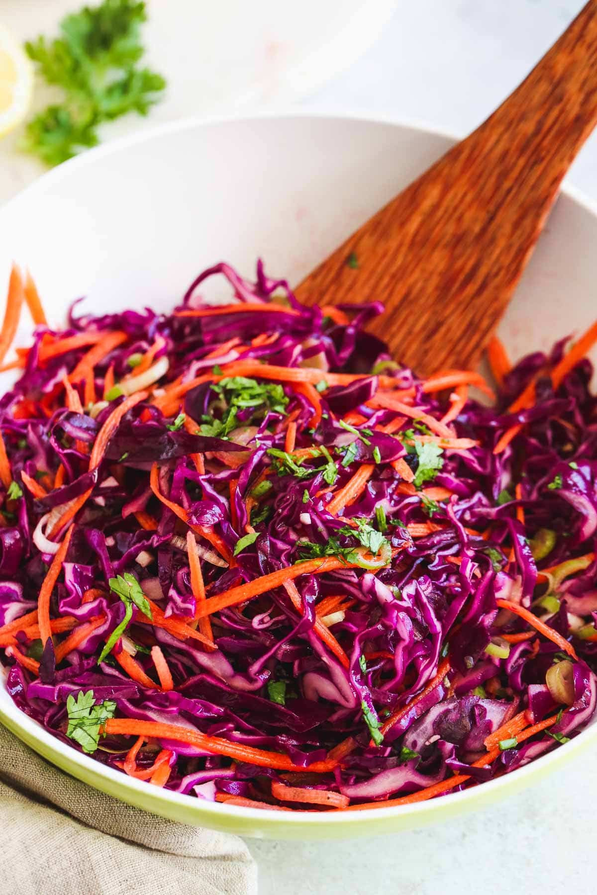 Red Cabbage Salad Recipes
 Healthy Red Cabbage Slaw Little Sunny Kitchen