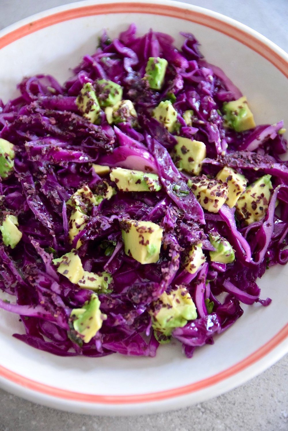 Red Cabbage Salad Recipes
 Easy Red Cabbage Salad Paleo Whole30 Vegan — Tasting Page