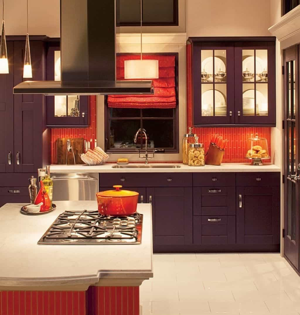 Red Kitchen Backsplash Ideas
 Kitchen Backsplash Cleaning Tips