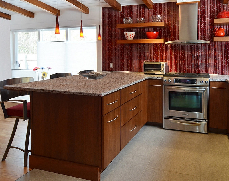 Red Kitchen Backsplash Ideas
 Kitchen Backsplash Ideas A Splattering The Most