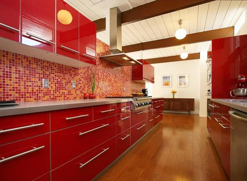 Red Kitchen Backsplash Ideas
 27 Red Kitchen Ideas Cabinets & Decor