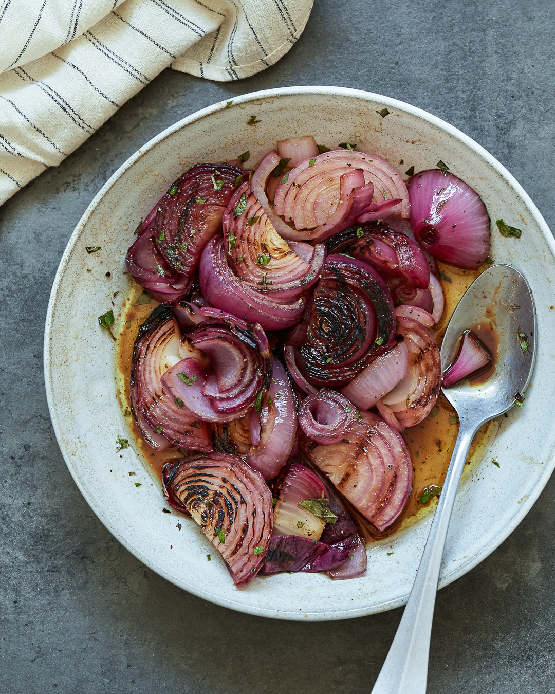 Red Onion Grill
 Grilled ions with Balsamic Whole30 Paleo