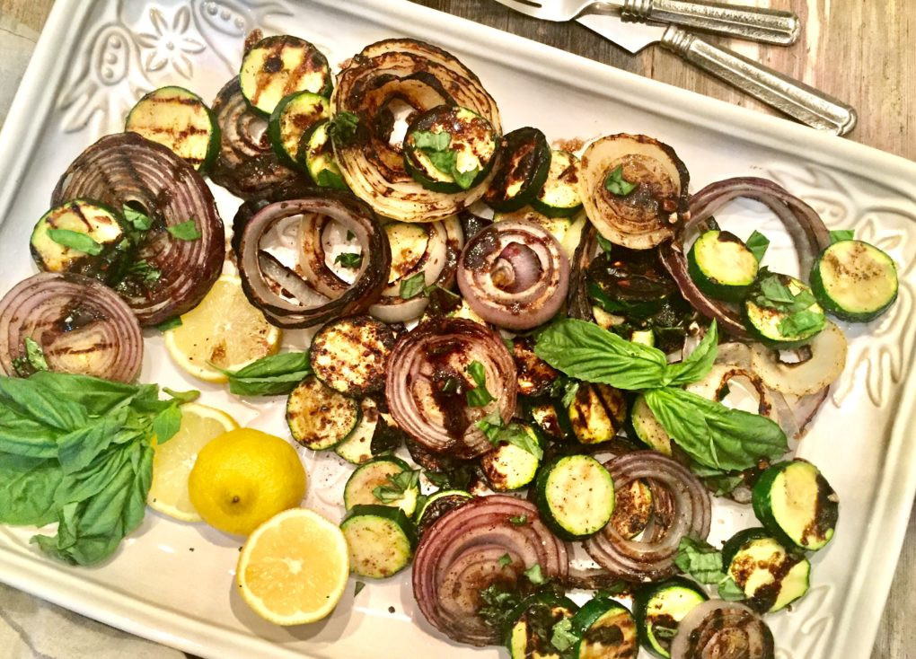 Red Onion Grill
 Grilled Red ion and Zucchini Salad with a Smoked