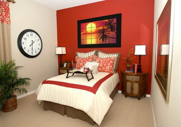 Red Walls Bedroom
 How To Decorate A Bedroom With Red Walls