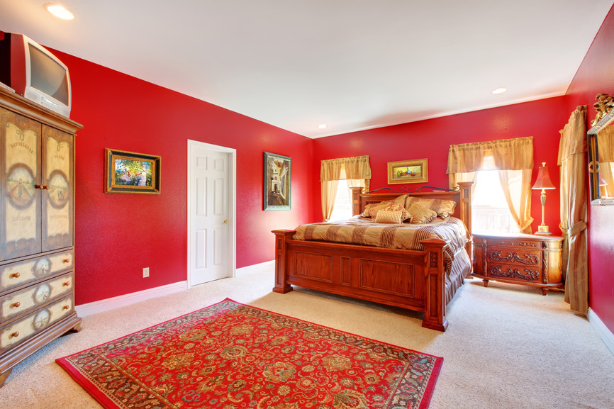 Red Walls Bedroom
 60 Red Room Design Ideas All Rooms Gallery