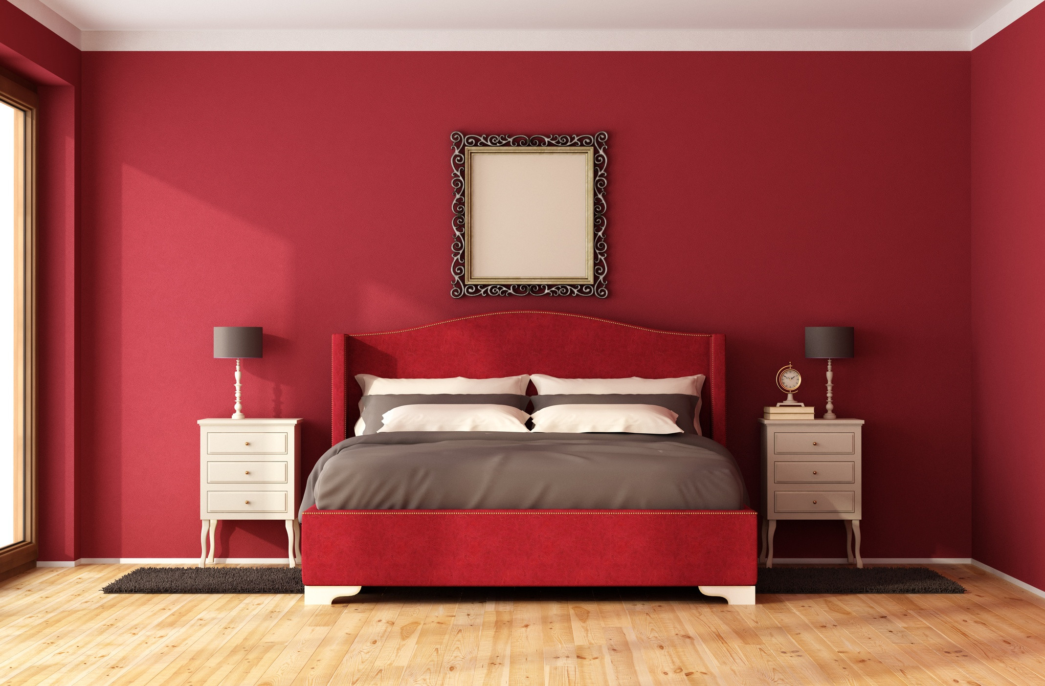 Red Walls Bedroom
 These Are the Worst Paint Colors You Should Never Use in