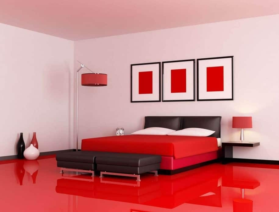 Red Walls Bedroom
 Decorating with Red Accents 35 Ways to Rock the Look