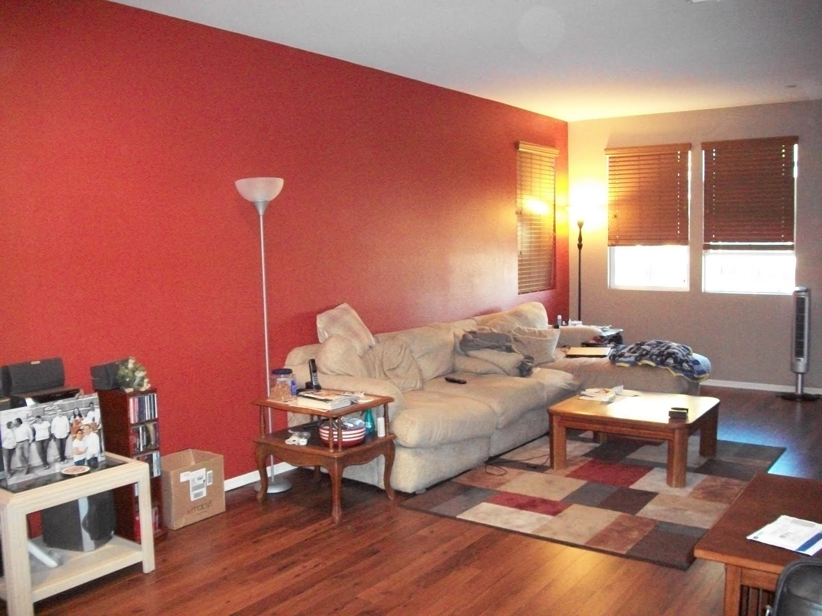 Red Walls In Living Room
 Red Accent Wall Living Room