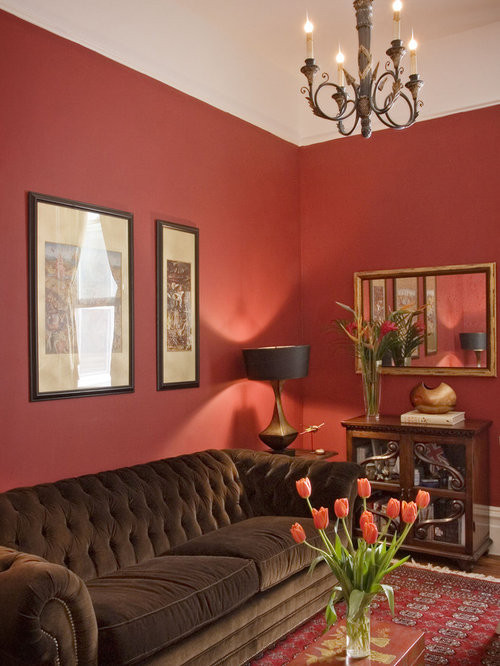 Red Walls In Living Room
 Wall Color With Red Couch Home Design Ideas