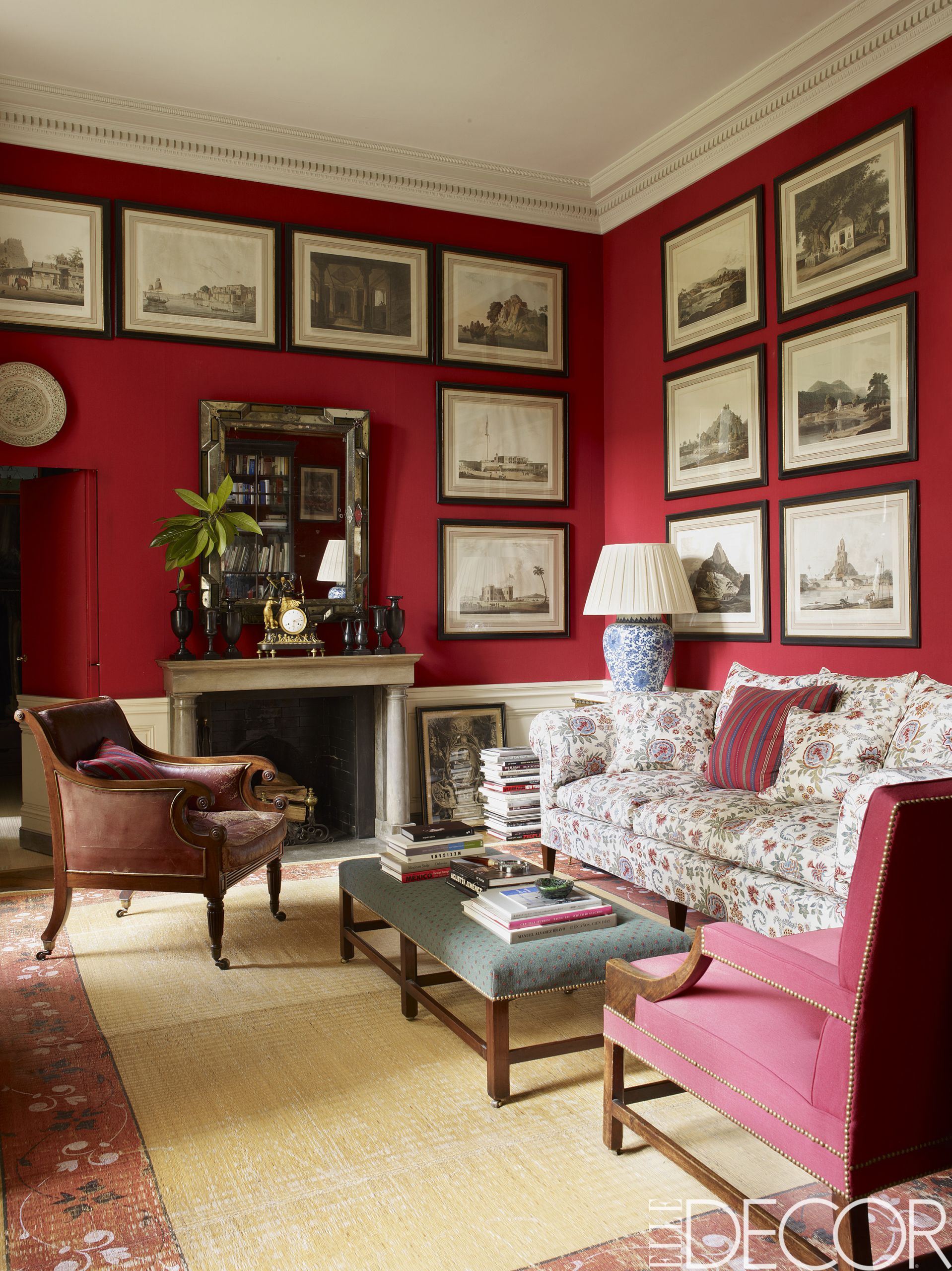 Red Walls In Living Room
 10 Rooms with Red Walls Red Bedroom and Living Room Ideas