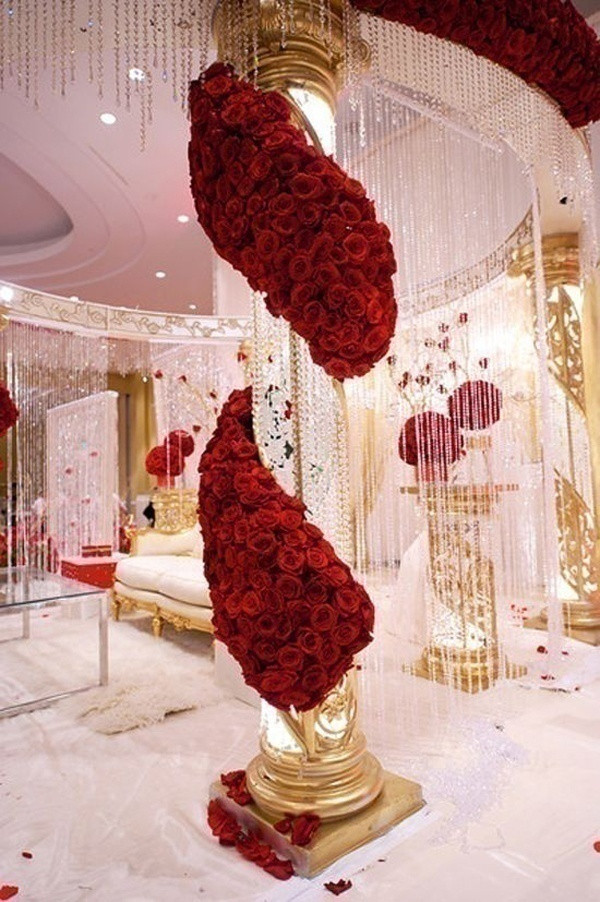 Red Wedding Theme Ideas
 Trending Red White and Gold Wedding Theme Ideas for 2016