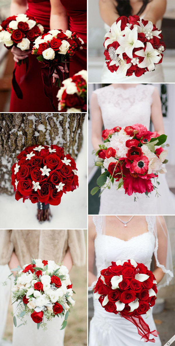 Red Wedding Theme Ideas
 40 Inspirational Classic Red and White Wedding Ideas