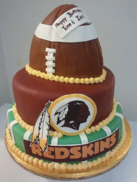 Redskins Birthday Cake
 42 best Washington Redskins Cakes & Parties images on