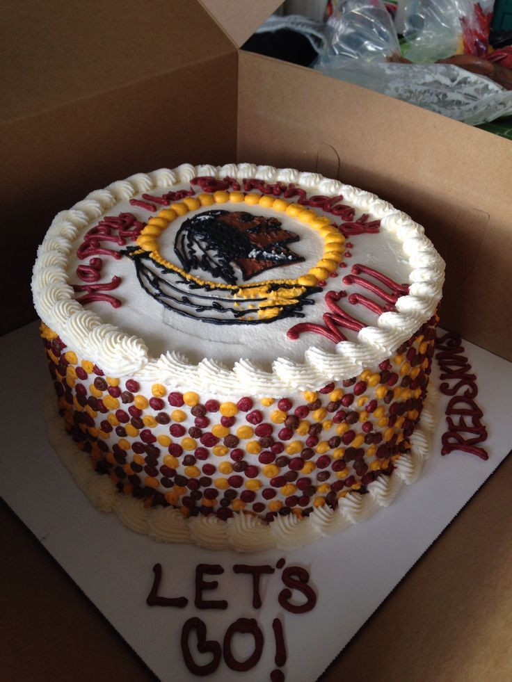 Redskins Birthday Cake
 redskin cakes Redskins Cake