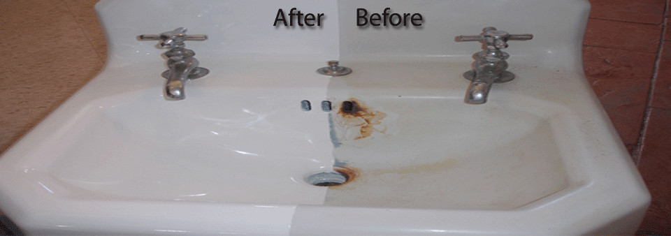 Refinishing Bathroom Sinks
 Remove Stains from a Porcelain Sink