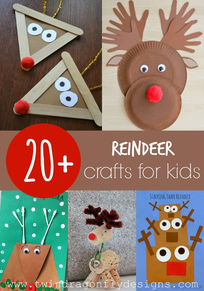 Reindeer Craft For Kids
 20 Reindeer Crafts for Kids Homemade Heather