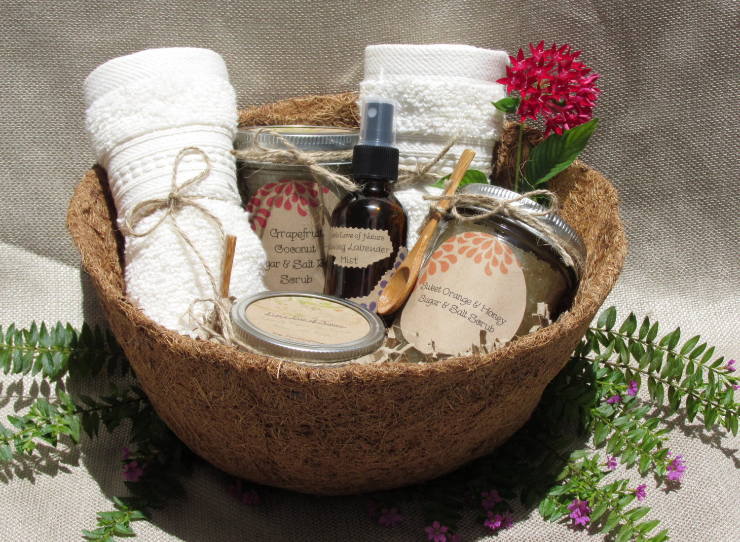 Relaxing Gift Basket Ideas
 Custom Gift Basket Proceeds to Charity Relaxation Gift Spa