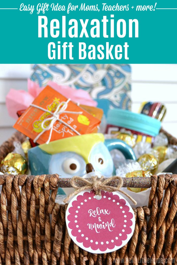 Relaxing Gift Basket Ideas
 DIY Relaxation Gift Basket A Fun Easy Gift Idea