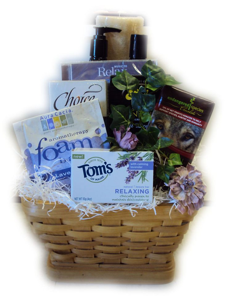 Relaxing Gift Basket Ideas
 Relaxation promoting t basket