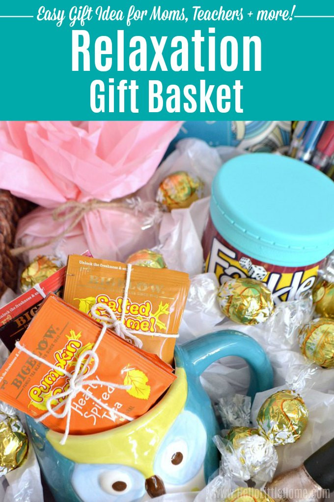 Relaxing Gift Basket Ideas
 DIY Relaxation Gift Basket A Fun Easy Gift Idea