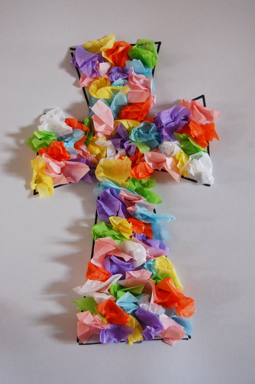 Religious Easter Craft For Kids
 In Light of the Truth Preschool Craft Easter Cross