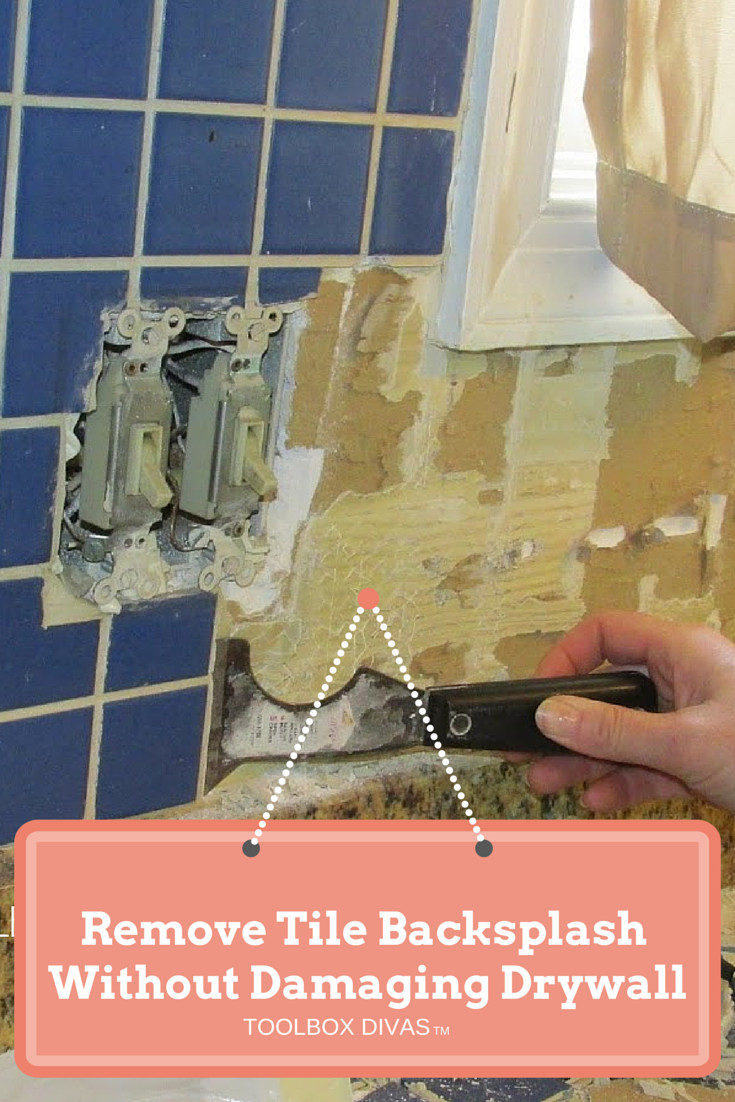 Removing Kitchen Backsplash
 Tile Removal 101 Remove the Tile Backsplash Without