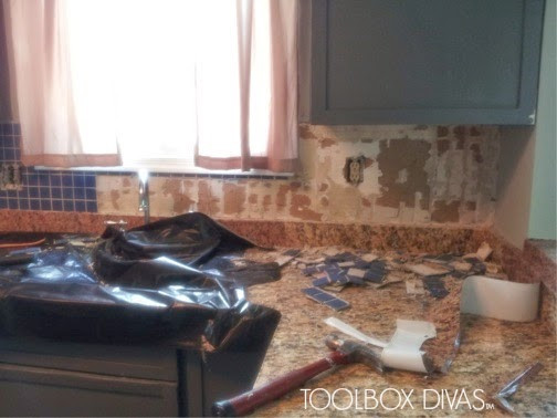 Removing Tiles From Kitchen Wall
 Tile Removal 101 Remove the Tile Backsplash Without