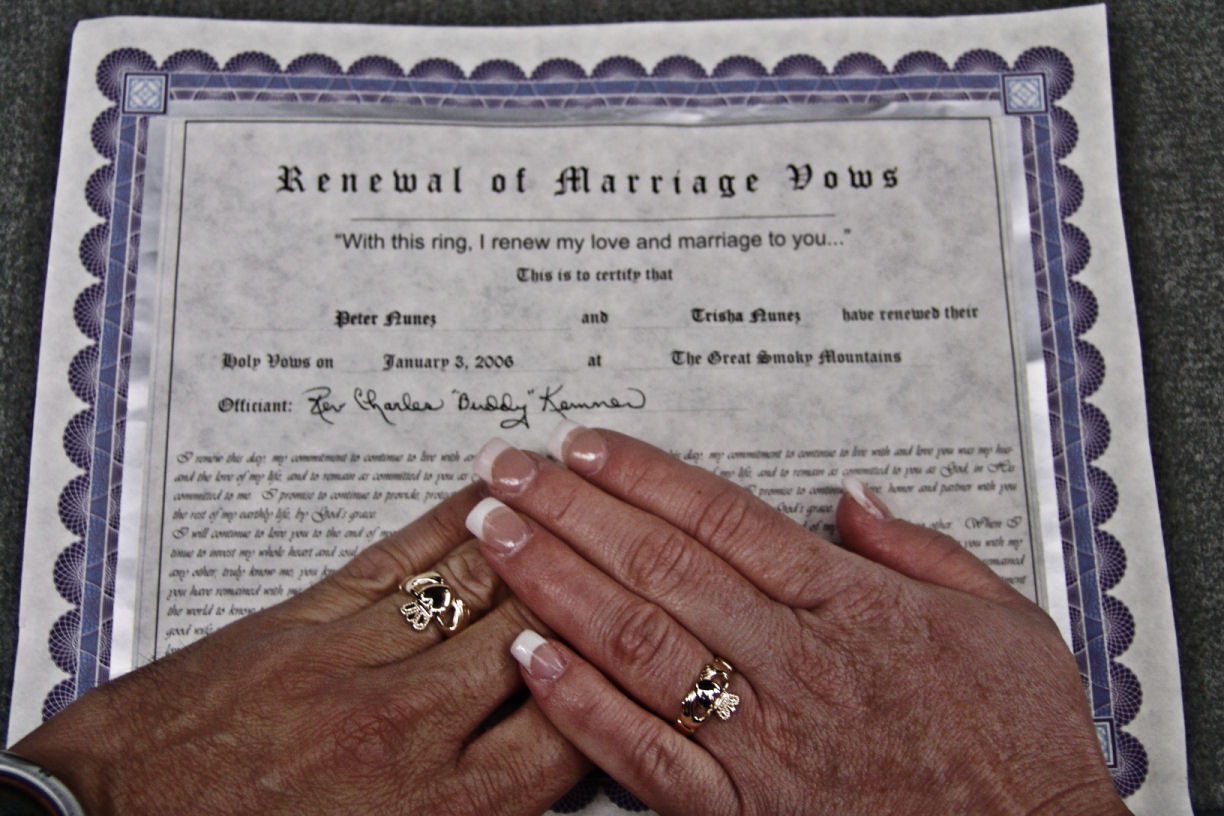 Renew Wedding Vows
 Jo Anne s Ramblings Renewing Wedding Vows