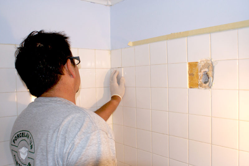 Replacement Bathroom Tile
 Ceramic Tile Repair Services