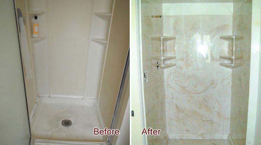 Replacing Bathroom Walls
 Marble Works San Diego CA Gallery