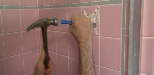 Replacing Bathroom Walls
 How to Remove a Bathroom Wall Tile