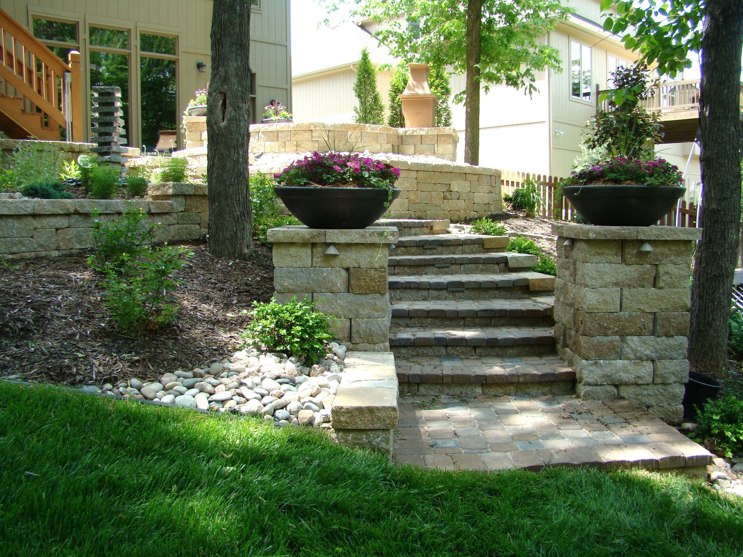 Residential Landscape Designs
 Beginer easy Landscaping ideas backyard hardscape