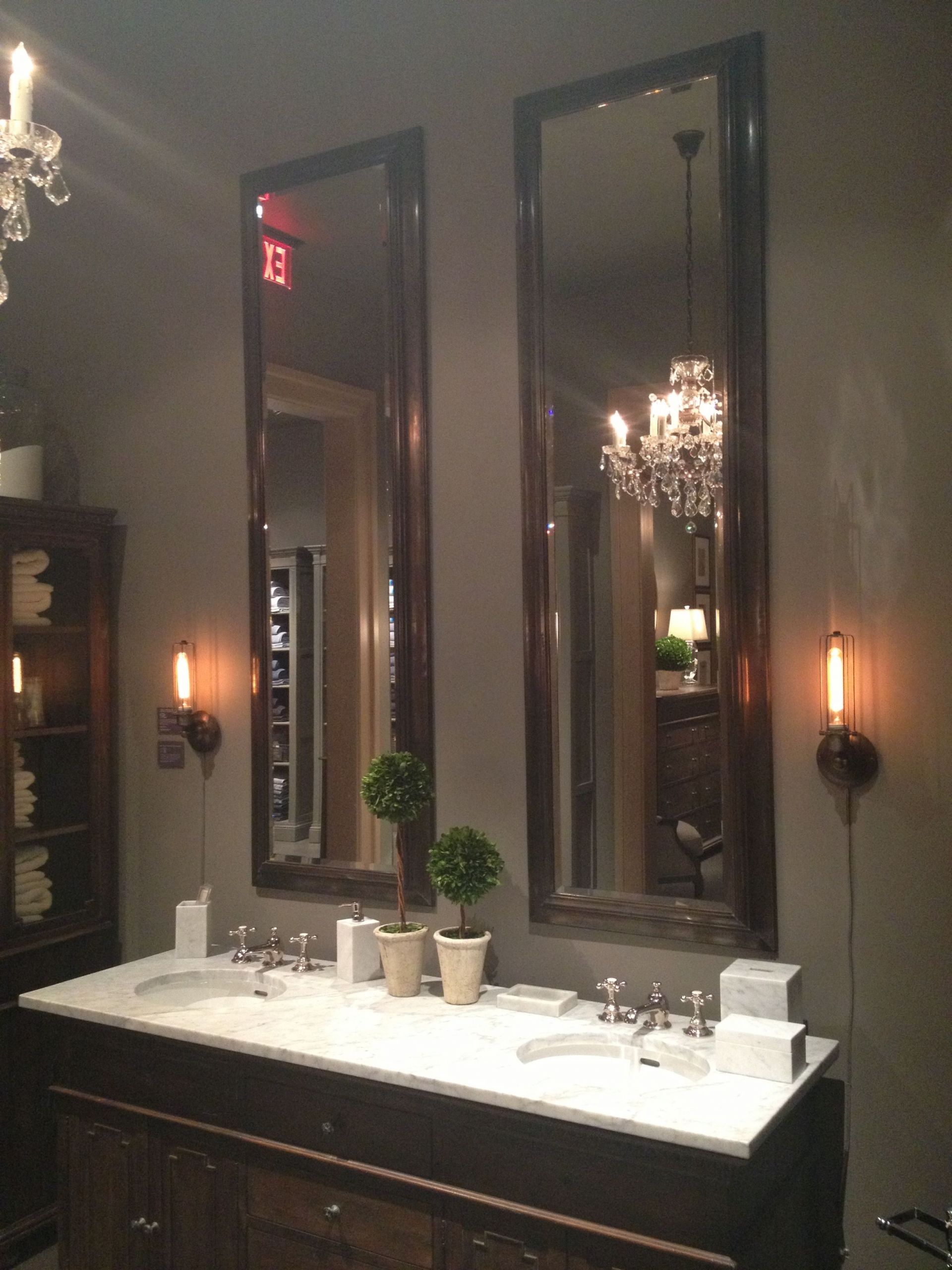 Restoration Hardware Bathroom Mirrors
 Tall mirrors for bathroom Restoration hardware this is the