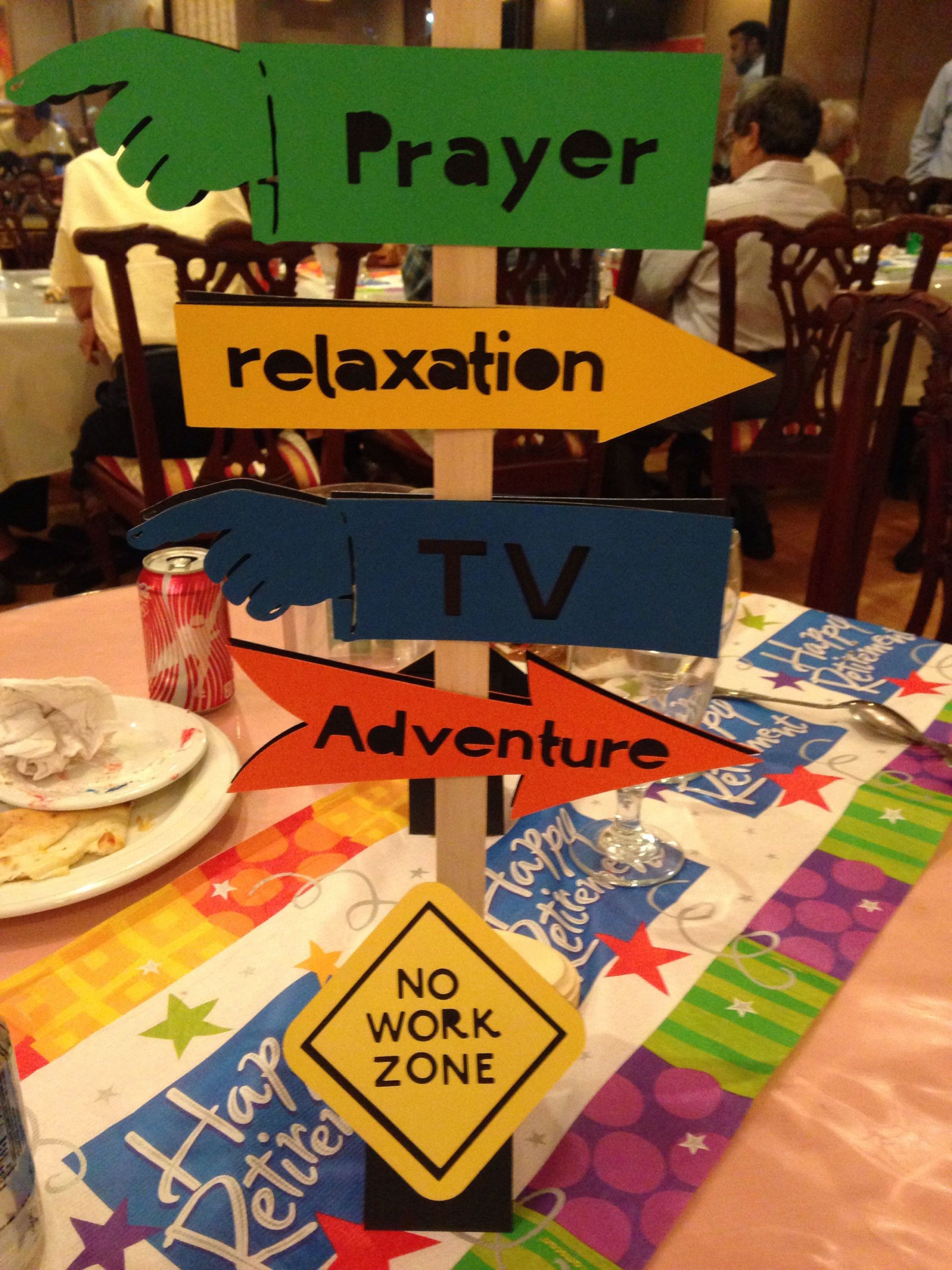 Retirement Party Ideas For Teachers
 Retirement party centerpiece With images