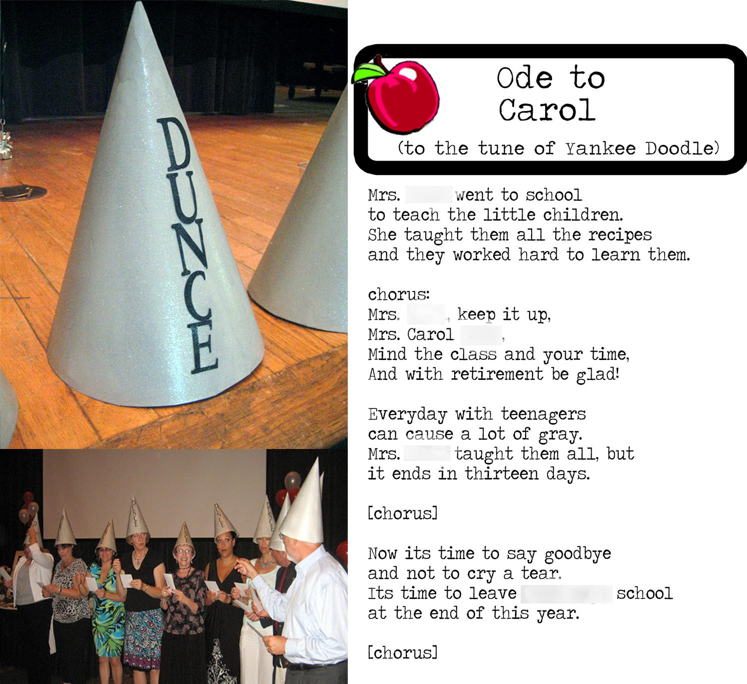 Retirement Party Ideas For Teachers
 school themed retirement party