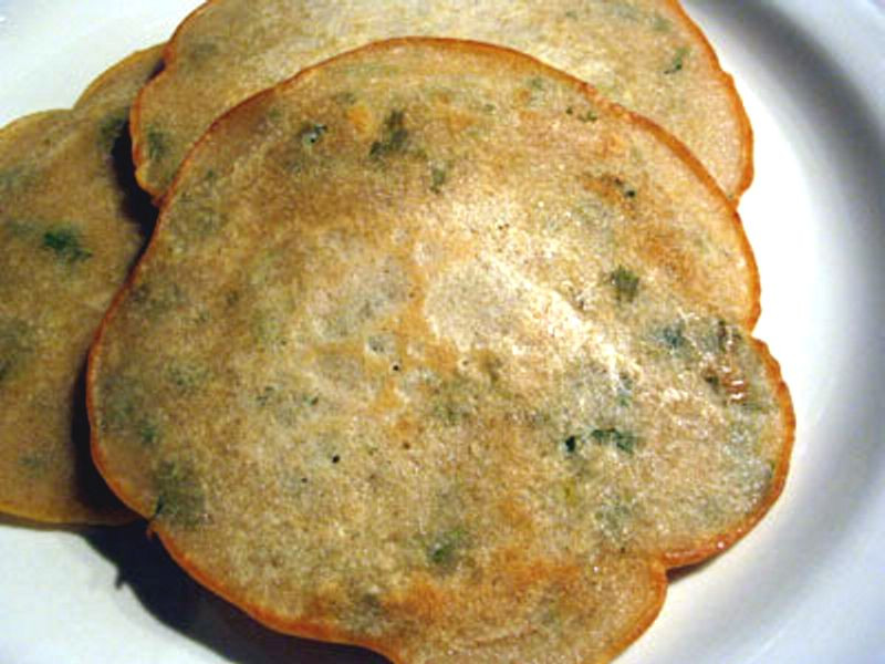 Rice Flour Recipes Indian
 Indian Rice Flour Pancakes Lisa s Kitchen
