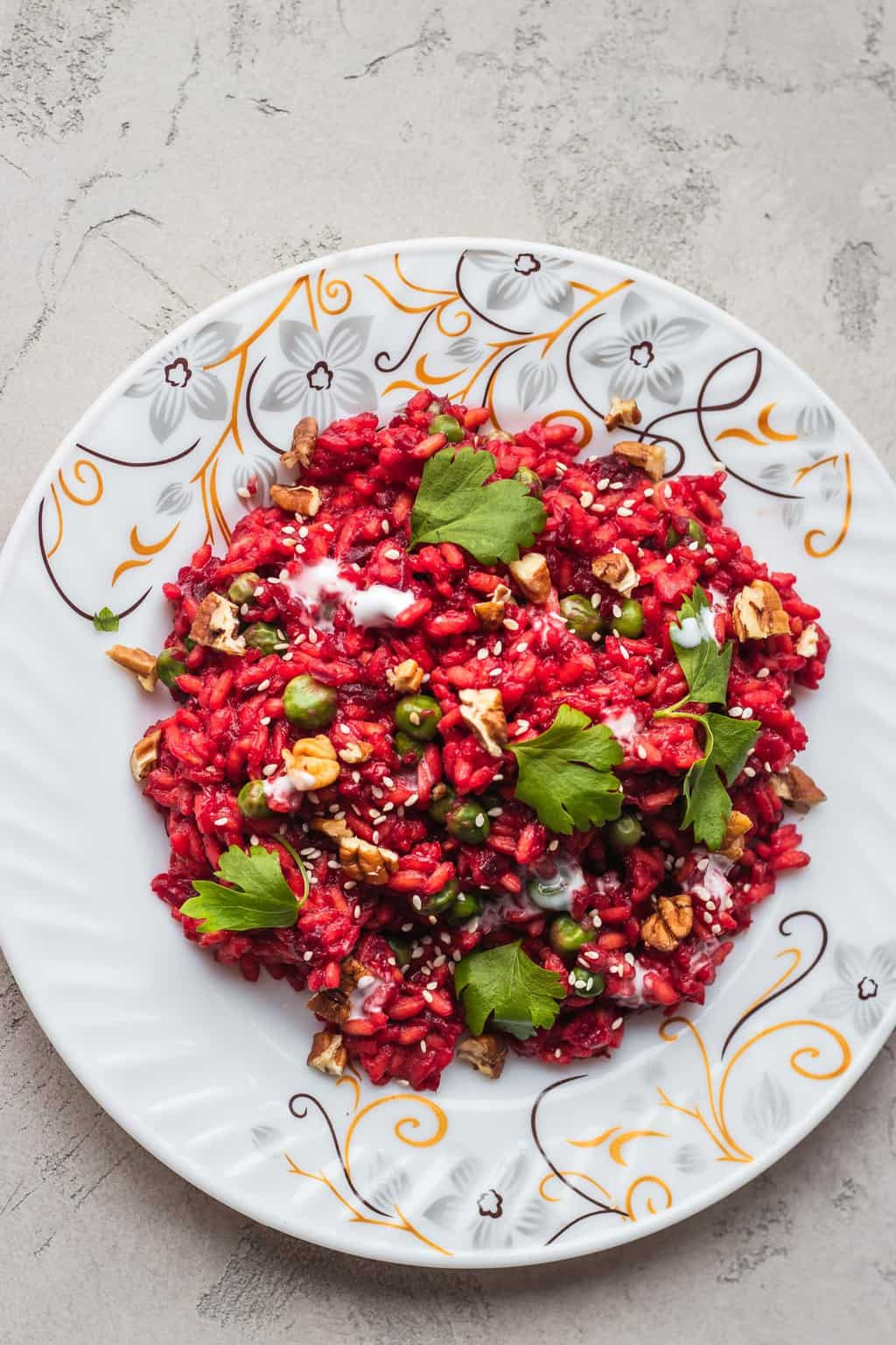 Risotto Gluten Free
 Vegan Beetroot Risotto Gluten free