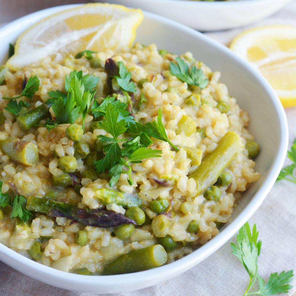 Risotto Gluten Free
 Creamy Spring Risotto Vegan & Gluten Free The Colorful