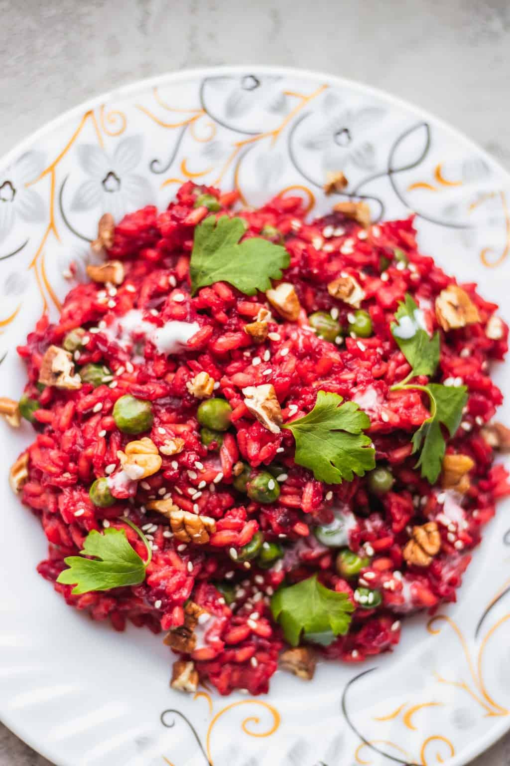 Risotto Gluten Free
 Vegan Beetroot Risotto Gluten free