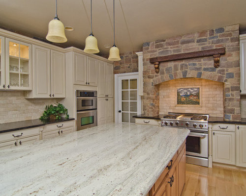 River White Granite Kitchen
 River White Granite Countertops Ideas Remodel