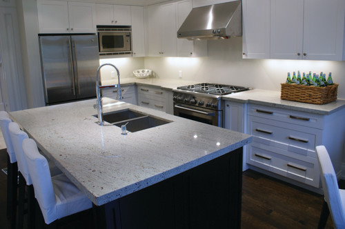 River White Granite Kitchen
 River White Granite