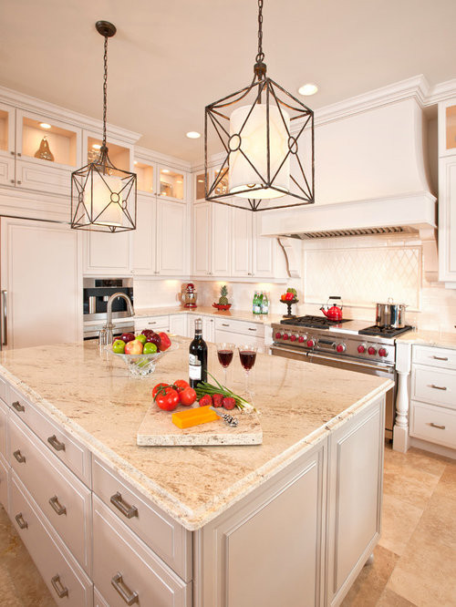 River White Granite Kitchen
 River White Granite Countertops