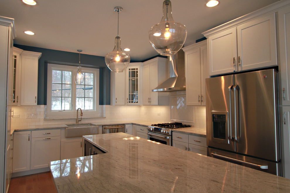 River White Granite Kitchen
 Add Luxury to Your Kitchen with River White Granite