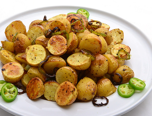 Roasted Baby Dutch Potatoes
 Spicy Roasted baby Dutch Yellow tm Potatoes
