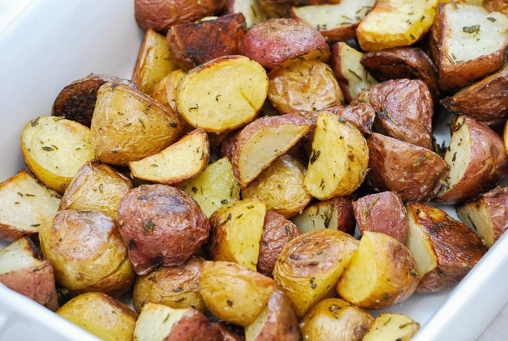 Roasted Baby Dutch Potatoes
 Herb Roasted Potatoes Recipe