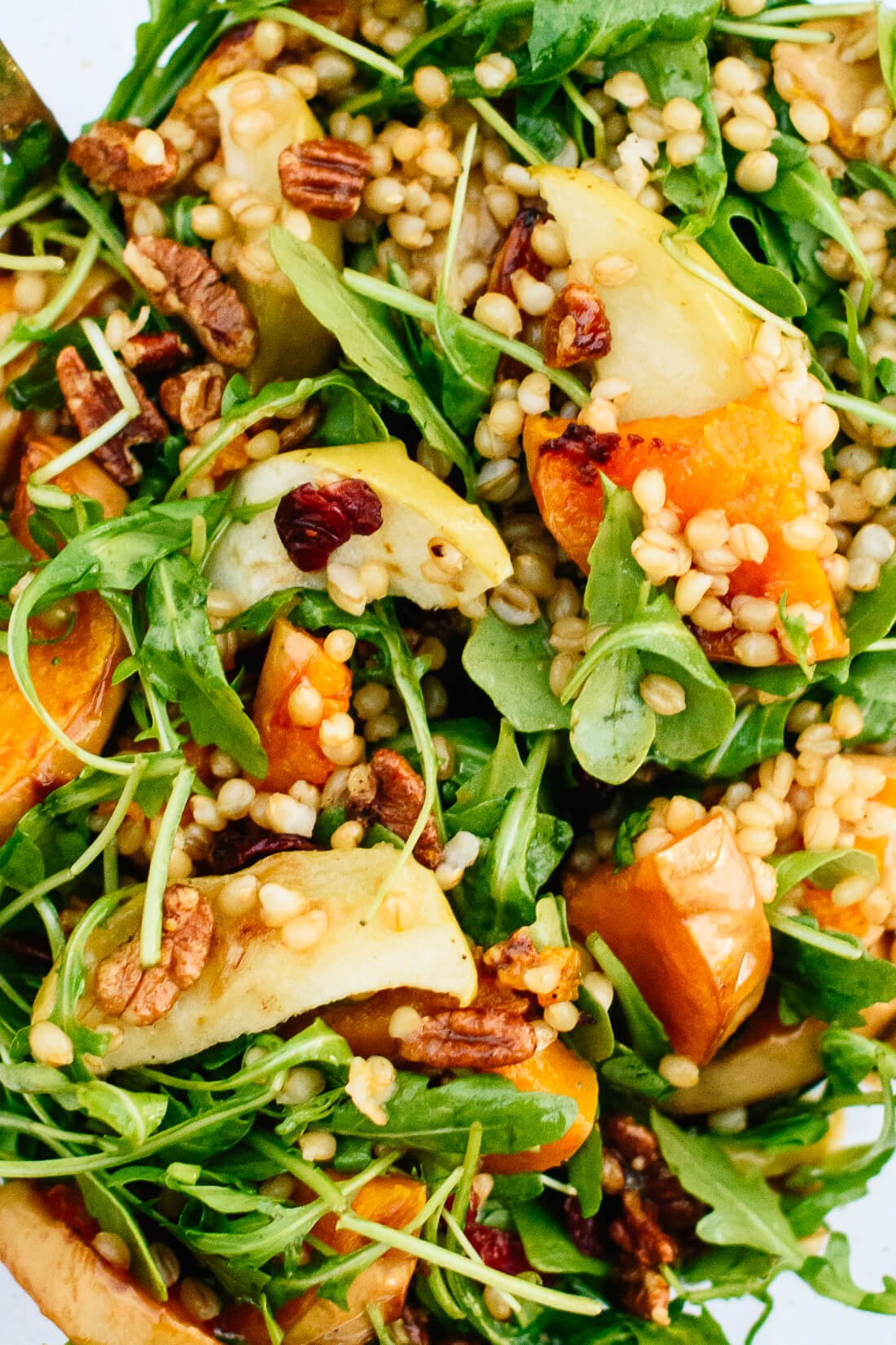 Roasted Butternut Squash Salad
 Roasted Butternut Squash & Apple Salad Cookie and Kate