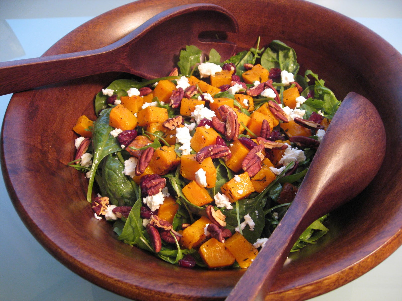 Roasted Butternut Squash Salad
 Dining with the Doc Roasted Butternut Squash Salad with
