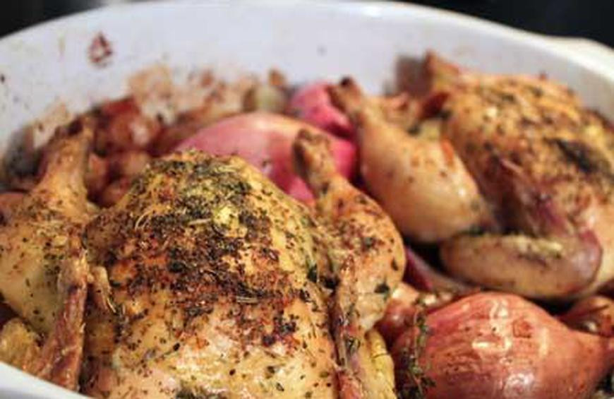 Roasted Cornish Game Hens Recipes
 Roasted Cornish Game Hens Recipe by Yasmin Fahr